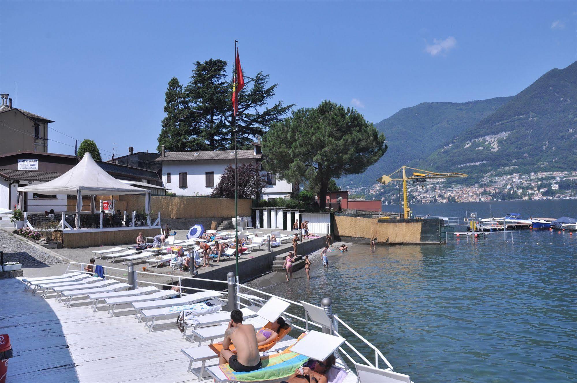 瓦波雷餐厅酒店 Faggeto Lario 外观 照片